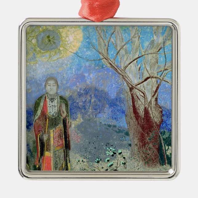 The Buddha, c.1905 Metal Ornament (Front)