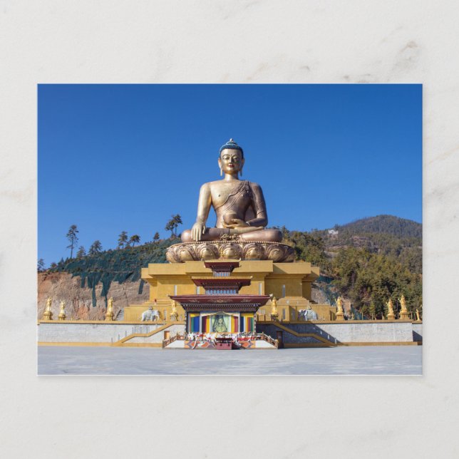 The Buddha Dordenma, Bhutan Postcard (Front)