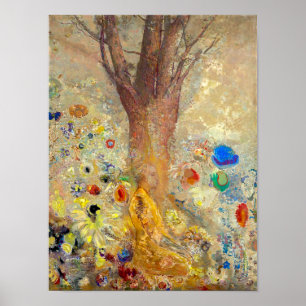 The Buddha Odilon Redon Poster