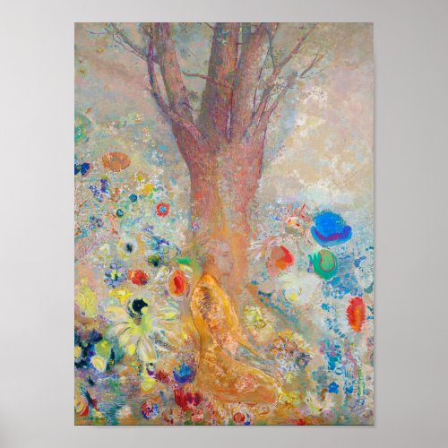 The Buddha Redon Poster