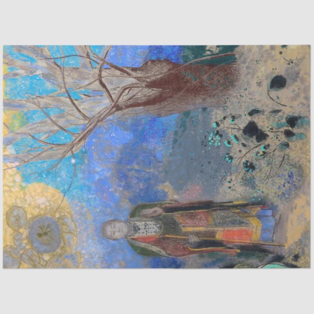 The Buddha, Redon Tissue Paper (Front)