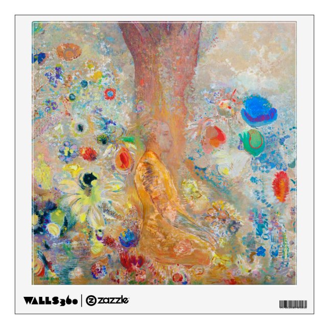 The Buddha, Redon Wall Decal (Front)