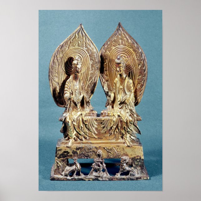 The Buddhas Prabhutaratna and Sakyamuni Poster (Front)