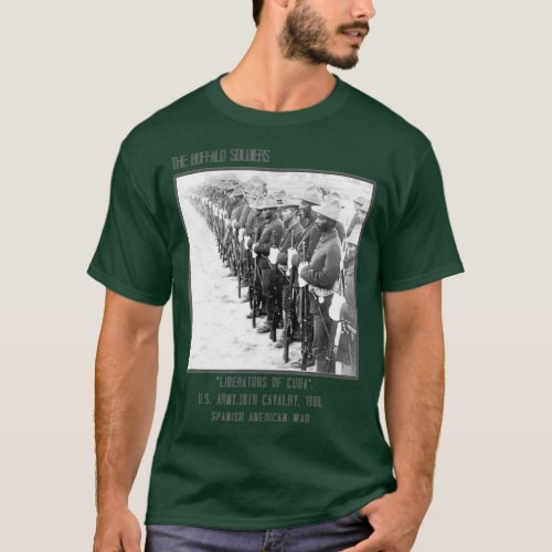 The Buffalo Soldiers Army Liberators of Cuba T_Shirt