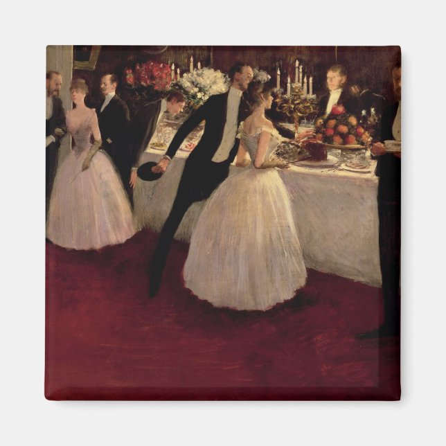 The Buffet, 1884 Magnet (Front)