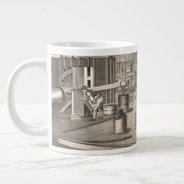 The Building Interior Of H.C. Redington & Company Giant Coffee Mug (Left)