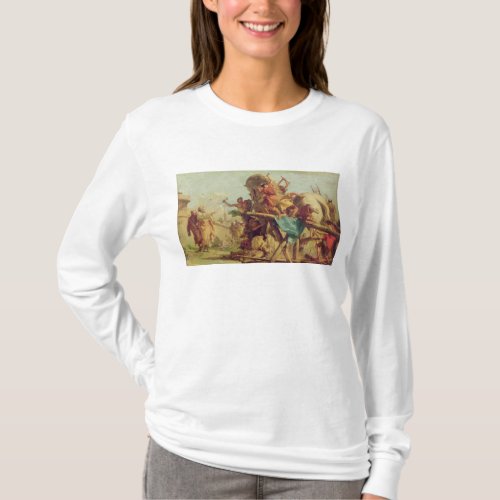 The Building of the Trojan Horse c1760 T_Shirt