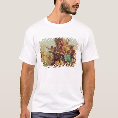 The Building of the Trojan Horse c1760 T_Shirt