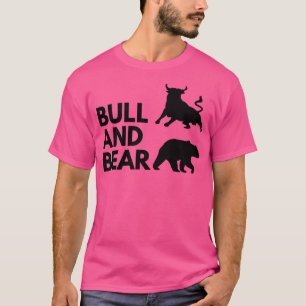 THE BULL amp BEAR artwork 2 Black T-Shirt