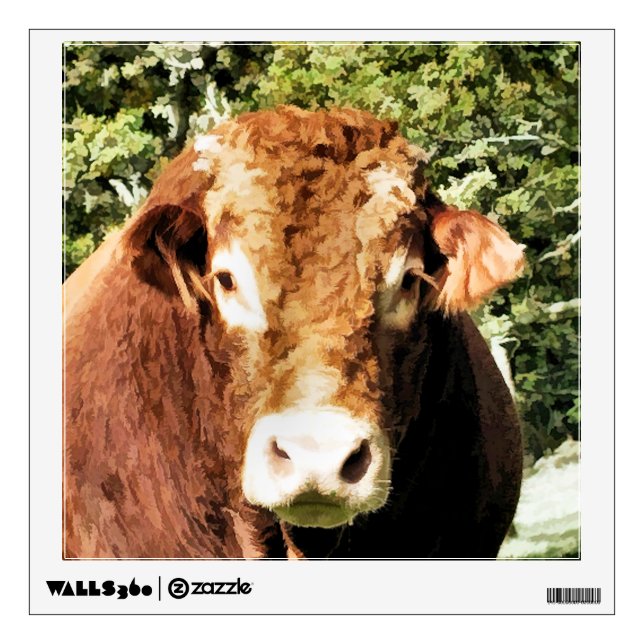 THE BULL WALL STICKER (Front)