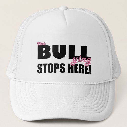 The Bull_ying Stops Here Pink Hat