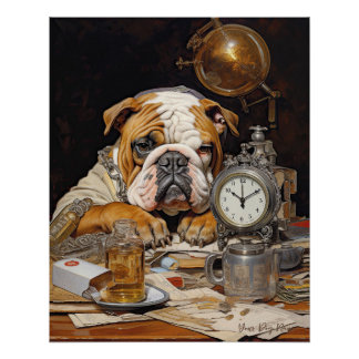 The Bulldog 001 - Odessa Leyendecker Poster