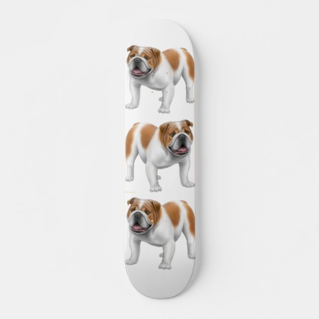 The Bulldog Skateboard (Front)