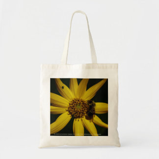 The Bumble and the Sunflower Tote Bag