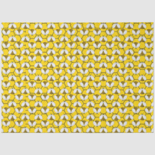 The Bumble Bee and Honey Series Design 1 Tissue Paper