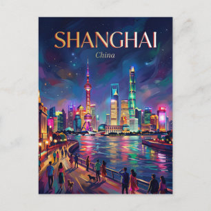 The Bund China Postcard