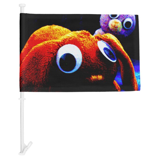 The Bunnies! Car Flag (Front)