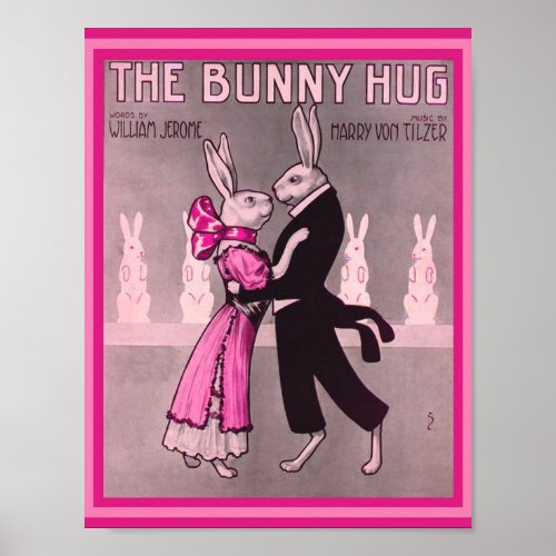 The Bunny Hug Vintage Sheet Music Cover copy 1912