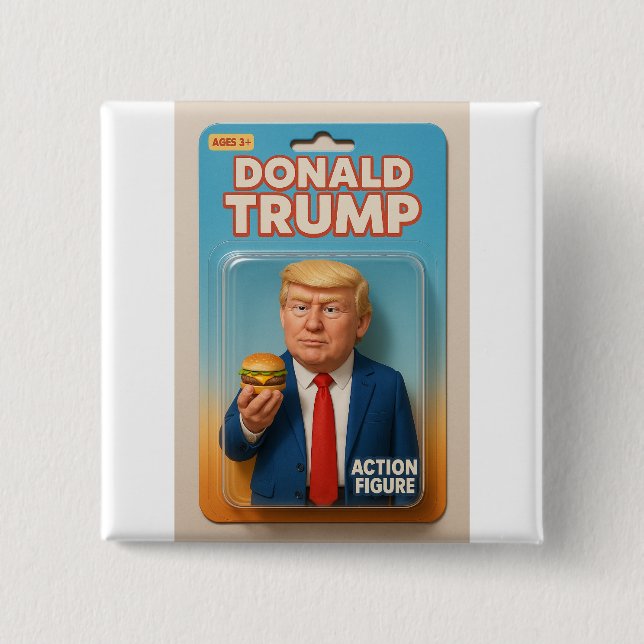 The Burger Baron Button (Front)