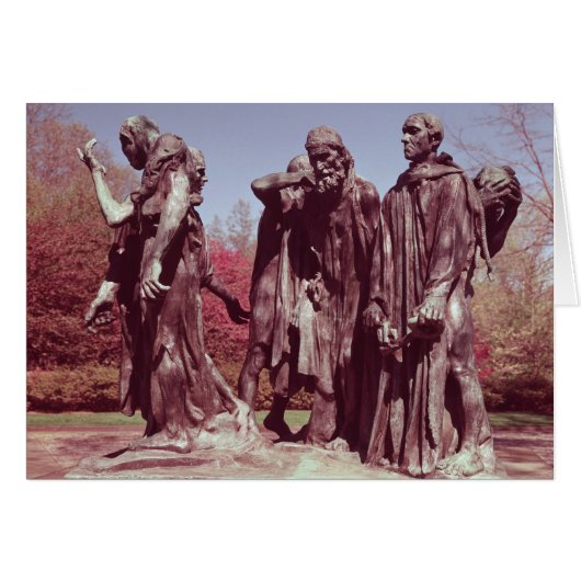 The Burghers of Calais Cards (Front Horizontal)