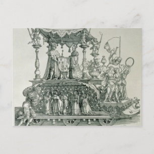 The Burgundian Marriage Postcard