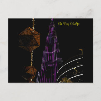 The Burj Khalifa in Dubai Postcard