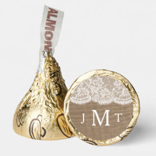The Burlap & Lace Wedding Collection Hershey®'s Kisses®
