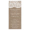 The Burlap & Lace Wedding Collection Programs