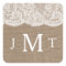 The Burlap & Lace Wedding Collection Seals