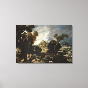 The Burning Bush, c.1635 Canvas Print