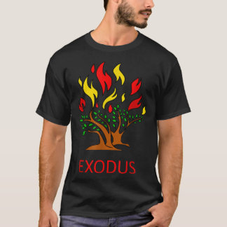 The Burning Bush Moses Old Testament Bible Exodu T-Shirt