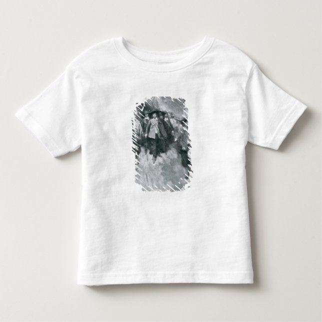 The Burning of Jamestown Toddler T-shirt (Front)