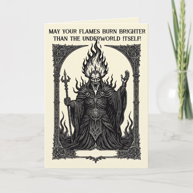 The Burning Sigil of Amy aka Avnas Card (Front)