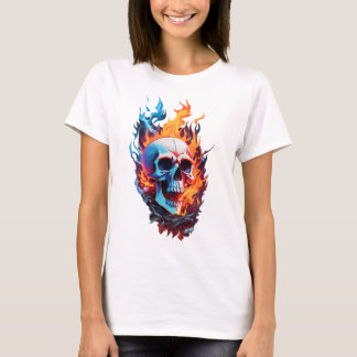 The burning skull T-Shirt