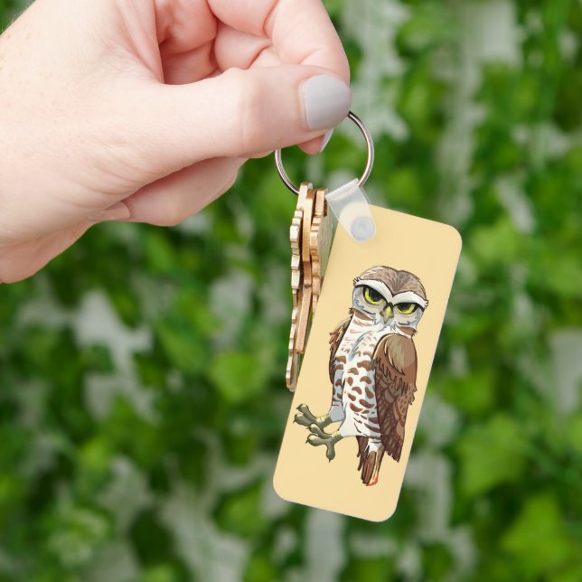 The Burrowing Owl // Keychain (Hand)