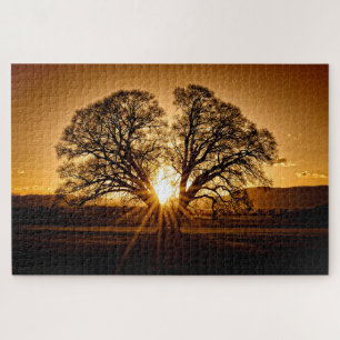The Burst of Sunset - 20x30 - 1014 pcs. Jigsaw Puzzle