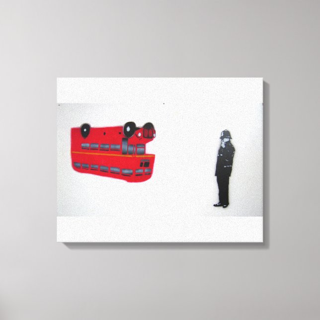 The Bus Canvas Print (Front)