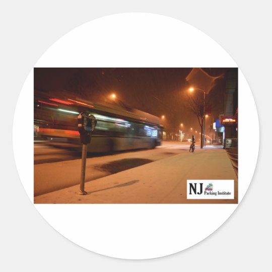 The Bus Classic Round Sticker