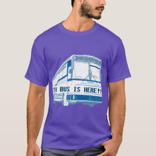 The Bus is Here Oversized T-Shirt