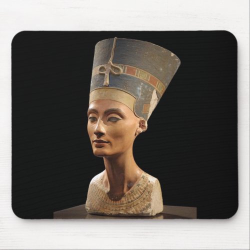 The Bust of Queen Nefertiti Mouse Pad