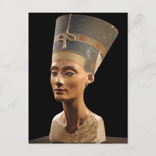 The Bust of Queen Nefertiti Postcard