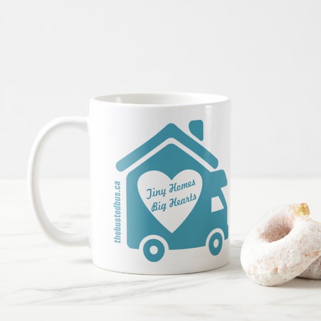 The Busted Bus Coffee Mug (With Donut)