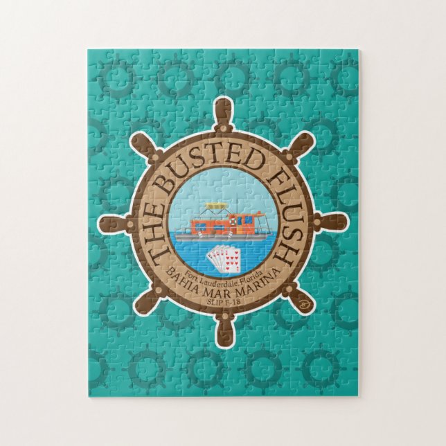 The Busted Flush (Primary) - Jigsaw Puzzle (Vertical)