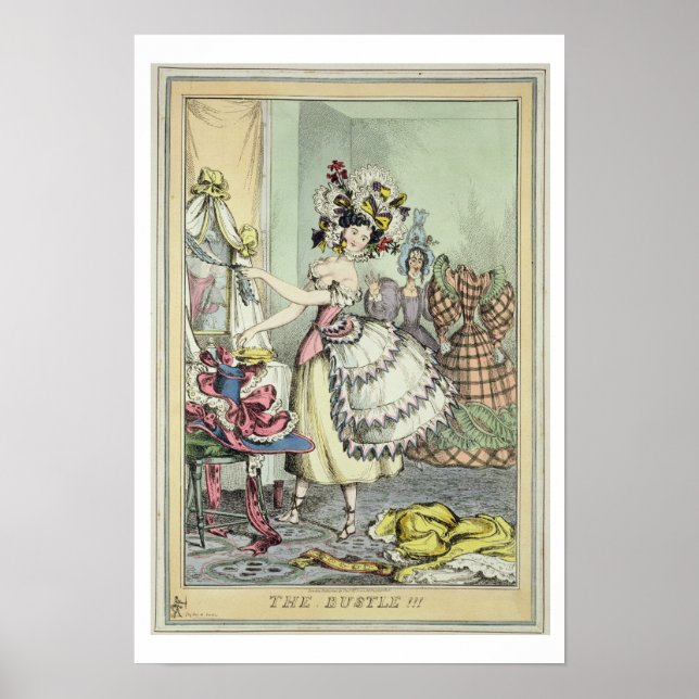The Bustle, published by Thomas McLean, London (co Poster (Front)