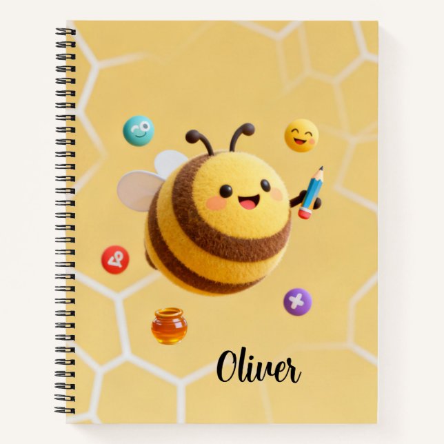 The Busy Bee Notebook  (Front)