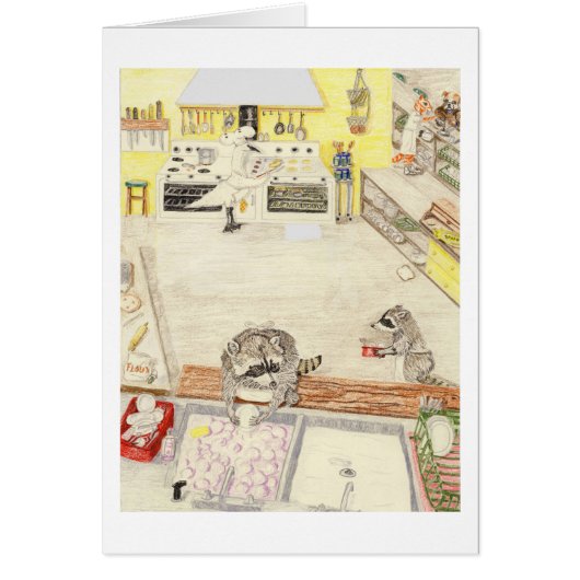 The Busy Dishwashers Cards (Front)