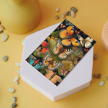 The Butterflies | Modern Haeckel Greeting