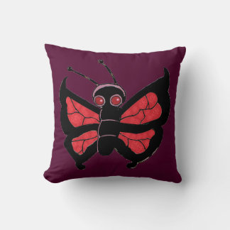 The Butterflies Throw Pillow