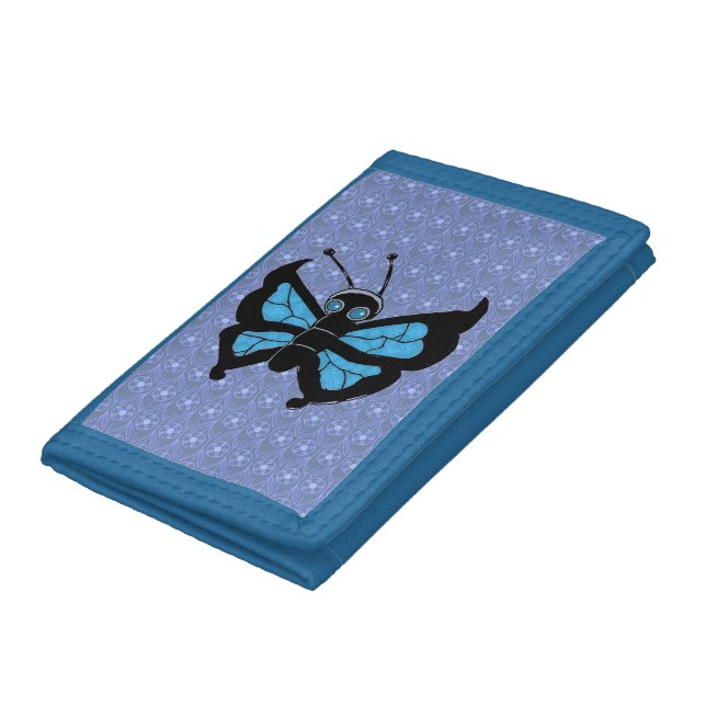 The Butterflies Trifold Wallet (Bottom)