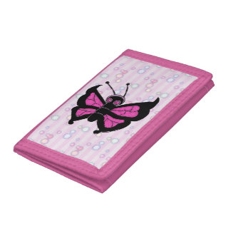 The Butterflies Trifold Wallet